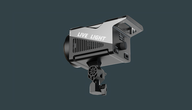 双拼色直播补光灯